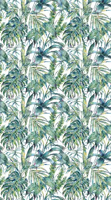 Estores de rolo interiores para janela Folhas tropicais