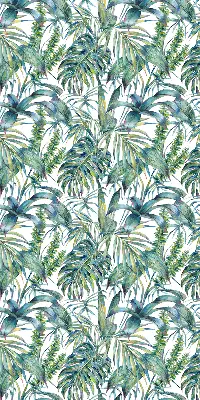 Estores de rolo interiores para janela Folhas tropicais