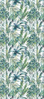 Estores de rolo interiores para janela Folhas tropicais