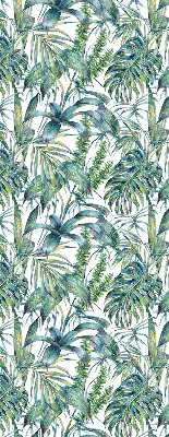 Estores de rolo interiores para janela Folhas tropicais