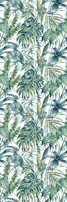 Estores de rolo interiores para janela Folhas tropicais
