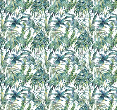 Estores de rolo interiores para janela Folhas tropicais