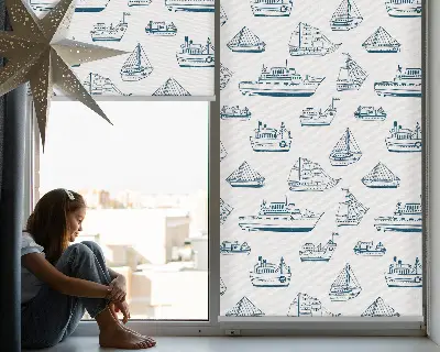 Estores de rolo para janela Navios