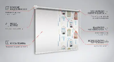 Estores de rolo para porta de varanda Blocos