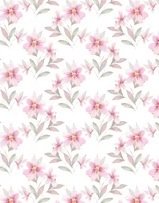Estores de rolo interiores para janela Flores cor-de-rosa