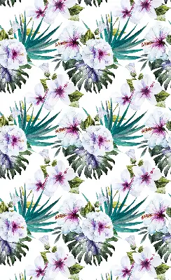 Estores de rolo para janela Flores