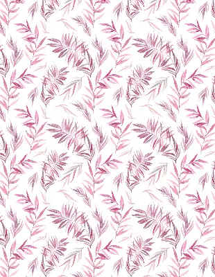 Estores de rolo interiores para janela Folhas rosadas