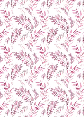 Estores de rolo interiores para janela Folhas rosadas