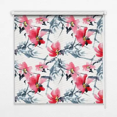 Estores de rolo interiores para janela Flores