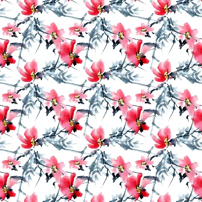 Estores de rolo interiores para janela Flores