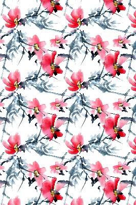 Estores de rolo interiores para janela Flores