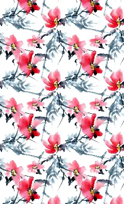 Estores de rolo interiores para janela Flores