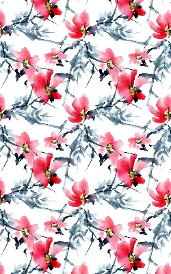 Estores de rolo interiores para janela Flores