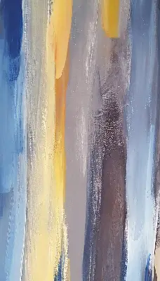 Estores de rolo para janela Quadro pintado