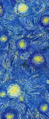 Estores de rolo interiores para janela Quadro azul pintado