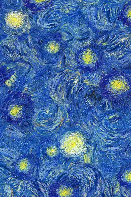 Estores de rolo interiores para janela Quadro azul pintado
