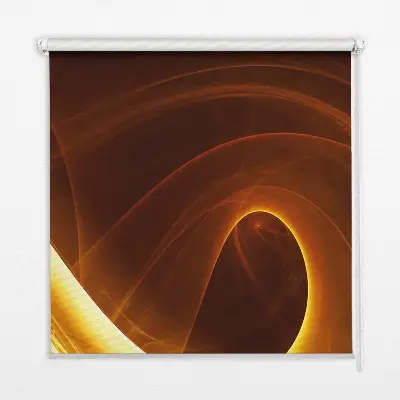 Estores de rolo para porta de varanda Abstração laranja
