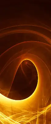 Estores de rolo para porta de varanda Abstração laranja