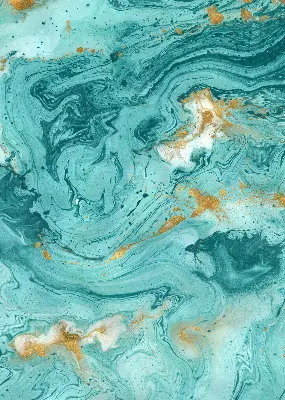 Estores de rolo interiores para janela Granito turquesa