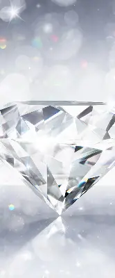Estores de rolo em tecido Diamantes