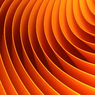 Estores de rolo interiores Abstração laranja