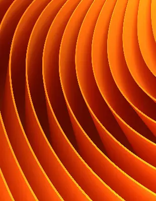 Estores de rolo interiores Abstração laranja