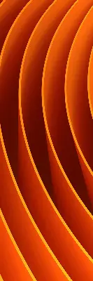 Estores de rolo interiores Abstração laranja
