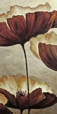 Estores de rolo interiores para janela Flores