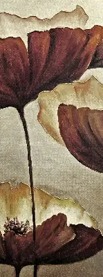 Estores de rolo interiores para janela Flores