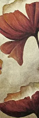 Estores de rolo interiores para janela Flores