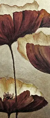 Estores de rolo interiores para janela Flores