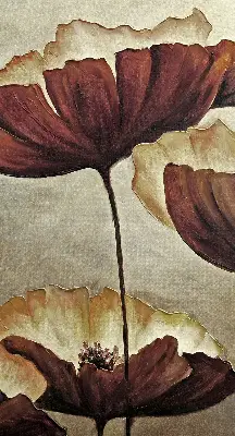 Estores de rolo interiores para janela Flores