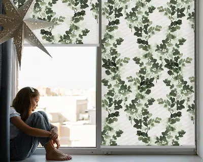 Estores de rolo interiores para janela Folhas