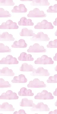 Estores de rolo em tecido Nuvens cor-de-rosa
