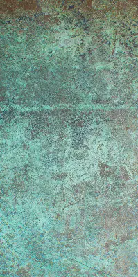 Estores de rolo em tecido Chapa metálica verde