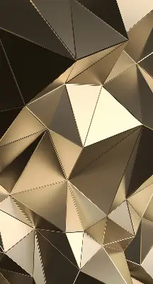 Estores de rolo para janela Triângulos de ouro