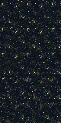 Estores de rolo interiores Lua e estrelas