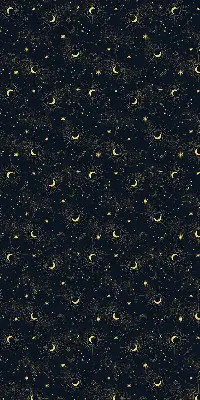 Estores de rolo interiores Lua e estrelas