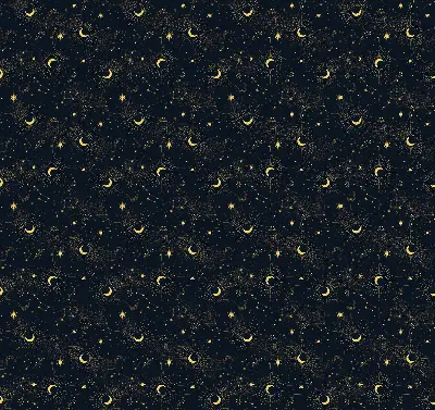 Estores de rolo interiores Lua e estrelas
