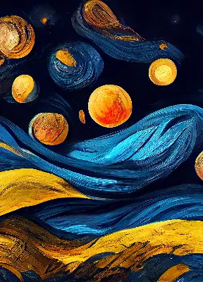 Estores de rolo em tecido Planetas