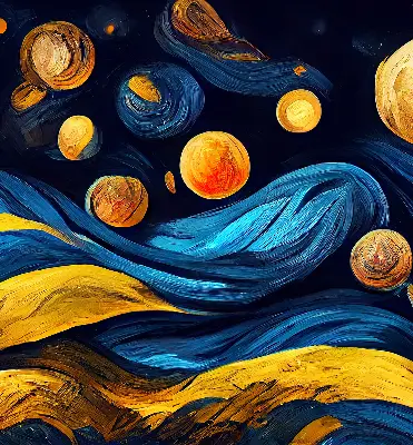 Estores de rolo em tecido Planetas