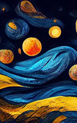 Estores de rolo em tecido Planetas
