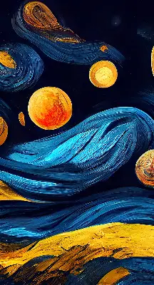 Estores de rolo em tecido Planetas