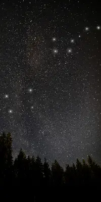 Estores de rolo interiores Estrelas no céu