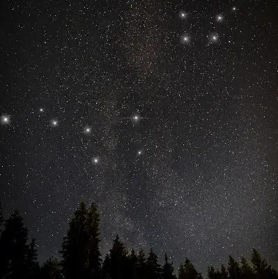 Estores de rolo interiores Estrelas no céu