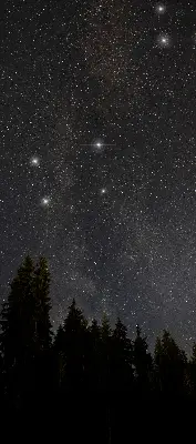 Estores de rolo interiores Estrelas no céu