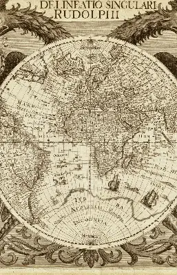 Estores de rolo para janela Mapa do Velho Mundo