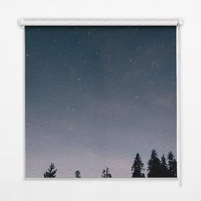 Estores de rolo para porta de varanda Céu estrelado