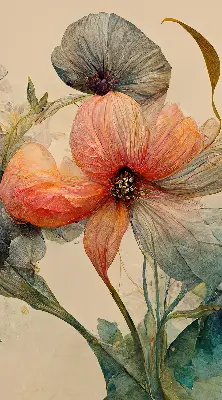 Estores de rolo para porta de varanda Flor