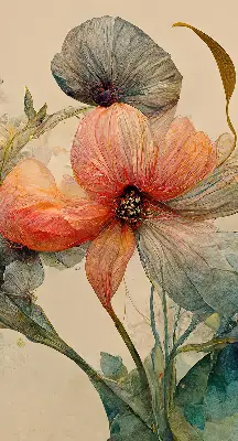 Estores de rolo para porta de varanda Flor